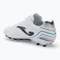 Кросівки футбольні чоловічі Joma Aguila FG white/black 3