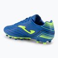 Кросівки футбольні чоловічі Joma Aguila FG royal/yellow 3