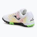 Чоловічі футбольні бутси Joma Maxima TF білі/жовті 3