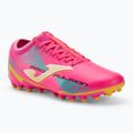 Кросівки футбольні чоловічі Propulsion AG pink/yellow