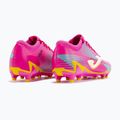 Кросівки футбольні чоловічі Joma Propulsion FG pink/yellow 10