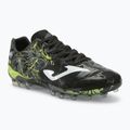 Кросівки футбольні чоловічі Supercopa AG black/lemon fluor