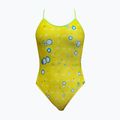 Купальник суцільний жіночий RAS Fluid Race Back yellow
