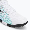 Кросівки футбольні чоловічі Joma Maxima TF white/turquoise 7