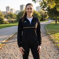 Кофта для бігу жіноча Joma Record III Full Zip black 5