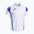 Футболка тенісна чоловіча Joma Montreal white/sky blue 2