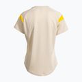 Футболка для тенісу жіноча Joma Montreal beige/yellow 2