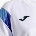 Футболка тенісна жіноча Joma Montreal white/sky blue 4