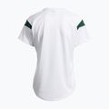 Футболка тенісна жіноча Joma Montreal white/green 3