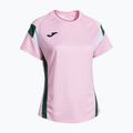 Футболка тенісна жіноча Joma Montreal pink/green 2