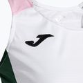Футболка тенісна жіноча Joma Montreal white/green 3