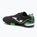 Кросівки футбольні чоловічі Joma Aguila TF black/fluor green 3