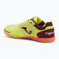 Кросівки футбольні чоловічі Joma Top Flex IN fluor yellow/purple 3