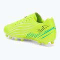 Кросівки футбольні дитячі Joma Propulsion Jr FG fluor yellow 3