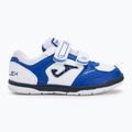 Кросівки футбольні дитячі Joma Top Flex Jr IN royal blue/white 2