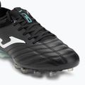 Кросівки футбольні чоловічі Joma Numero-10 FG black/turquoise 7