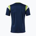 Футболка тенісна чоловіча Joma Terra dark navy/lime 2