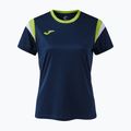Футболка для тенісу жіноча Joma Terra dark navy/lime