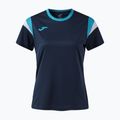 Футболка тенісна жіноча Joma Terra dark navy/turquoise fluor