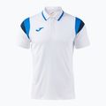 Футболка тенісна чоловіча Joma Terra Polo white/royal