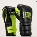 Рукавиці боксерські LEONE 1947 Carbon22 чорно-зелені GN222 16