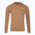 Чоловічий лонгслів Hurley H2O-Dri Atticus II з довгим рукавом brown
