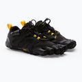 Кросівки для бігу жіночі Vibram Fivefingers V-Trail 2.0 black/yellow 4