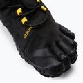 Кросівки для бігу жіночі Vibram Fivefingers V-Trail 2.0 black/yellow 7