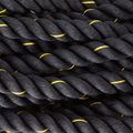 Трос тренувальний TRX 3.8 cm x 15.24 m чорний EXROPE-50 4