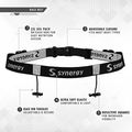 Пояс для стартового номеру Synergy Race Belt black 2