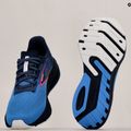 Кросівки для бігу жіночі Brooks Launch 10 peacot/marina blue/pink glo 19