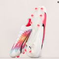 Футбольні бутси чоловічі PUMA Ultra Ultimate Fg/Ag puma white/pum black/fire orchid 14