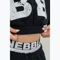 Кофта для тренувань жіноча NEBBIA Training Cropped Hoodie Muscle Mommy black 5