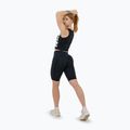 Шорти для тренувань жіночі NEBBIA High Waisted Biker 10″ Gym Therapy black 3