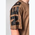 Футболка для тренувань чоловіча NEBBIA Washed-Off Lifting Club light brown 4