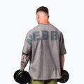 Футболка для тренувань чоловіча NEBBIA Washed-Off Heavyweight No Shortcuts light grey 3