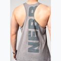 Топ для тренувань чоловічий NEBBIA Washed-Off Stringer Max Out light grey 5