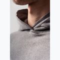 Кофта для тренувань чоловіча NEBBIA Washed-Off Hoodie NO BS light grey 5