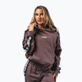 Кофта жіноча NEBBIA Off-Duty Hoodie dark brown
