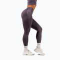Легінси для тренувань жіночі NEBBIA Flow Seamless Maximum Push-Up dark grey 2