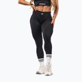 Легінси для тренувань жіночі NEBBIA Flow Seamless Push Up Black