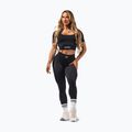Легінси для тренувань жіночі NEBBIA Flow Seamless Push Up Black 2