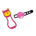 Набір велосипедних ліхтариків дитячий Kellys ANIMAL set (рожевий)