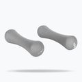 Гантелі GymBeam Neoprene Dumbbells 2 x 1 kg light grey