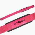 Ремені для важкої атлетики GymBeam X-Grip pink 2