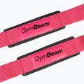 Ремені для важкої атлетики GymBeam X-Grip pink 3