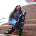Роликові ковзани жіночі Tempish Wox Lady рожеві 1000066 9