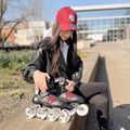Ролики жіночі Tempish WSX 90 FLS Lady raspberry 14