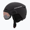 Шолом гірськолижний Blizzard Edge Visor black/mirror smoke 3