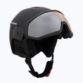 Шолом гірськолижний Blizzard Edge Visor black/mirror smoke 9
